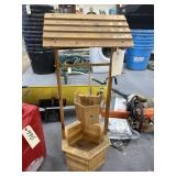 Decorative Wishing Well 38"H