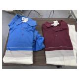 Stack of Polo Style Shirts Assorted Sizes