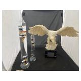 2 - Thermometers & Eagle Plaque