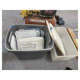 Plastic Totes - Assorted Lids