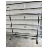 Heavy Duty Clothing Rack on Wheels 60"L