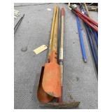 Posthole Digger - 2-Prong Hoe