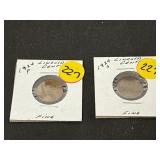 1924 - Lincoln Cent P&S Both Coin Fine