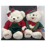 2 - Snowflake Christmas Bears 2001