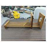 Wood Heart Shaped Shelf