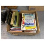 Box of Assorted Paperback Books - Living Bible