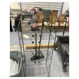 3-Tiered Metal Shelf 53"H