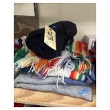 3 Pcs - Afghan - Wool Blanket - Throw