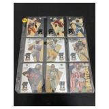 1993 Hi Pro Action Packed Football Draft Sheet & M