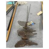 Metal Outdoor Butterfly Dï¿½cor 46"H