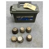 Plastic Ammo Box  w/Ford & Chevrolet Covers