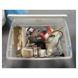 Tote w/Door Knob - Latches - Heat Lamp