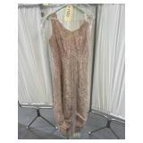 Pink Formal Floor Length Dress Sz Unk