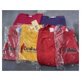 4 Pcs - Cardinal Windbreakers - Assorted Colors