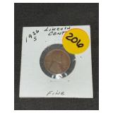 1926-S Lincoln Cent Fine Hard One to Find