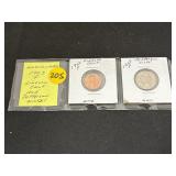 1963-P Lincoln Cent & 1963-P Jefferson Nickel