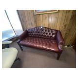 Leather Bench/Setee