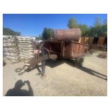 Pintle Hitch Army Trailer - needs new tires