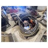 Commercial Sand Blasting Cabinet w/Helmet