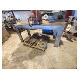 Work Bench w/4" Vise & 6" Bench Grinder