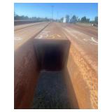 Metal Square Tubing 8"x12"x40