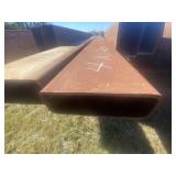 Metal Square Tubing 4"x12"x48