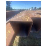 Metal Square Tubing 8"x12"x40
