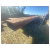 Metal Square Tubing 4"x8"x48