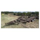 Bumper Pull 2-Axle Backhoe Trailer