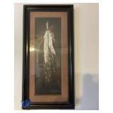 Garnet Buster Signed Native American Wall Art