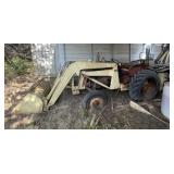 International Tractor w/MF Backhoe Kit - As Is