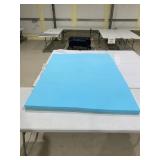 Full Size 2.5" Memory Foam Mattress Topper with