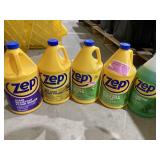 5 Ct Assorted Zep 1 Gal Cleaner Lot, Includes: 2