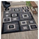 8x10Ft. Area Rug - Gideon Collection Abstract/Geom