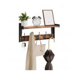 Oraich Wall Mount Coat Rack with Shelf and Hooks