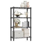 4 Tier Shelf Metal Storage Shelves Wire Rack Close