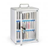 Loghot Aluminium Alloy Storage Cabinets (24 Slots)