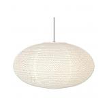 Hytsoeee Handmade Paper Lamp Shade, Creamy White,
