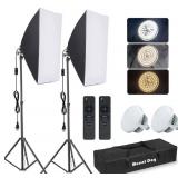 MOUNTDOG Softbox Lighting Kit, 19.7" x 27.5"