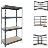 AR Shelving, Holds up to 2600 Lb. 4-Tier Shelving