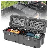 KEMIMOTO UTV Bed Box Tool Box 29 GAL (Compatible w
