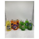 8 Ct. Dish Detergent Lot (1 Ct. 50 Fl. Oz, 5 Ct. 2