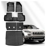 Vanseno 6 pc. Floor Mats & Cargo Liners Compatible