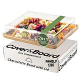 Cover & Board 2 in 1 Charcuterie Board and Tray -