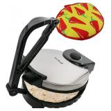 Roti Maker - 1200w - 10" Non Stick - Black/Stainl
