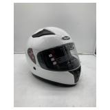YEMA 832 Motorcycle Helmet, White, XL, Model: YM-8