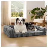 Extra Large Dog Bed for Large Dogs Light Grey With