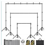 Eocnrhe Backdrop Stand for Parties, 6 Widths, 10