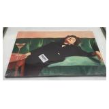 3 Ct. Frame and Wall Art Set - Green/Gold/Black -