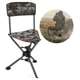 Tripod Swivel Hunting Chair, 360 Degree Blind
